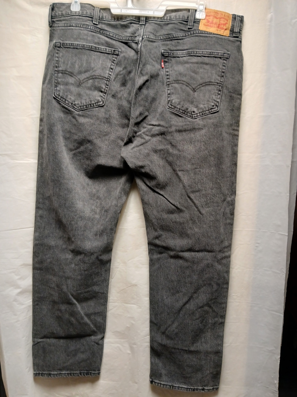 Levi's 505 Men's Grey Straight-Leg Jeans